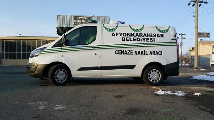 AFYONKARAHİSAR BELEDİYESİ'NE 2. CENAZE NAKİL ARACI