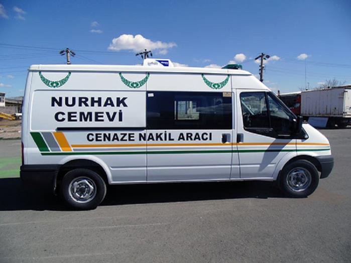 KAHRAMANMARAŞ İLİ NURHAK İLÇESİ CEMEVİ CENAZE NAKİL ARACI TESLİM EDİLDİ