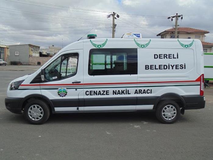 GİRESUN İLİ DERELİ BELEDİYESİNE CENAZE NAKİL ARACI