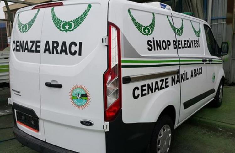 SİNOP BELEDİYESİ'NE CENAZE NAKİL ARACI