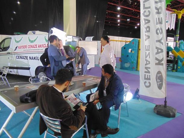 KAYSERİ CENAZE ARAÇLARI 2015 YILI 5.ULUSLARARASI ANTALYA CİTY EXPO ŞEHİRCİLİK VE TEKNOLOJİLERİ FUARINDA