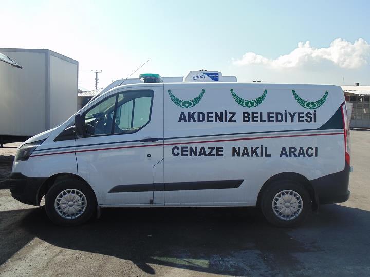 MERSİN AKDENİZ BELEDİYESİ'NE CENAZE NAKİL ARACI