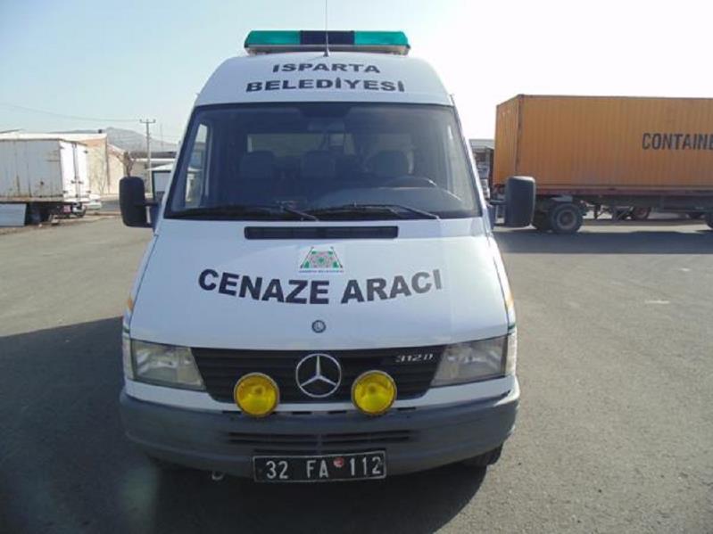 ISPARTA BELEDİYESİNE MERCEDES SPRİNTER MARKA CENAZE NAKİL ARACI