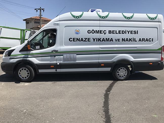 BALIKESİR İLİ GÖMEÇ BELEDİYESİ CENAZE YIKAMA VE NAKİL ARAC