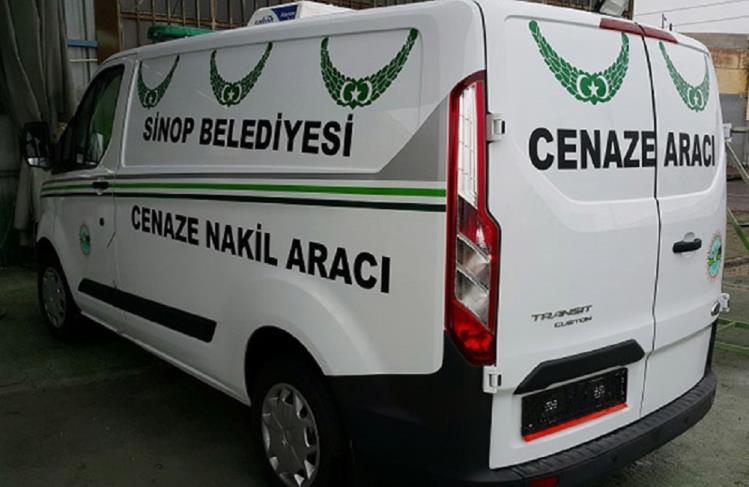 SİNOP BELEDİYESİ'NE CENAZE NAKİL ARACI