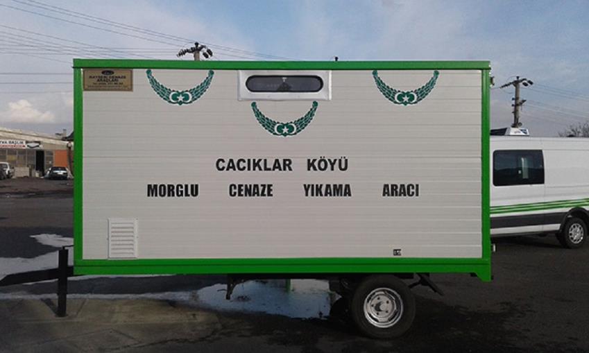 ÇANKIRI İLİ KIZILIRMAK İLÇESİ CACIKLAR KÖYÜ'NE CENAZE YIKAMA ARACI