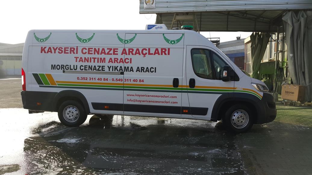 Panelvan Cenaze Yıkama ve Nakil Aracı