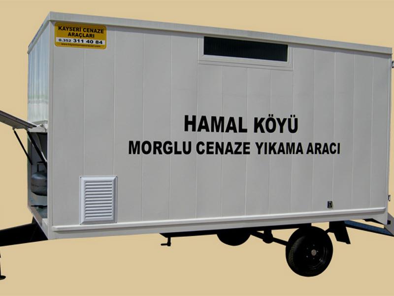 Römork Tipi Cenaze Yıkama Aracı